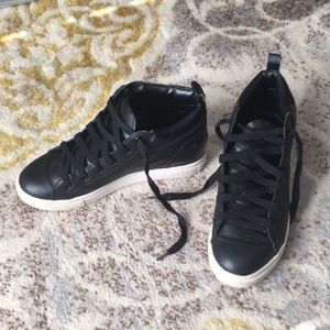 Steve Madden wedge sneakers - like new!